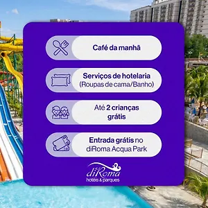 Diroma Lacqua Iii Direto Com O Grupo Diroma Com Acesso Ao Acqua Park E Cafe Da Manha Hotel